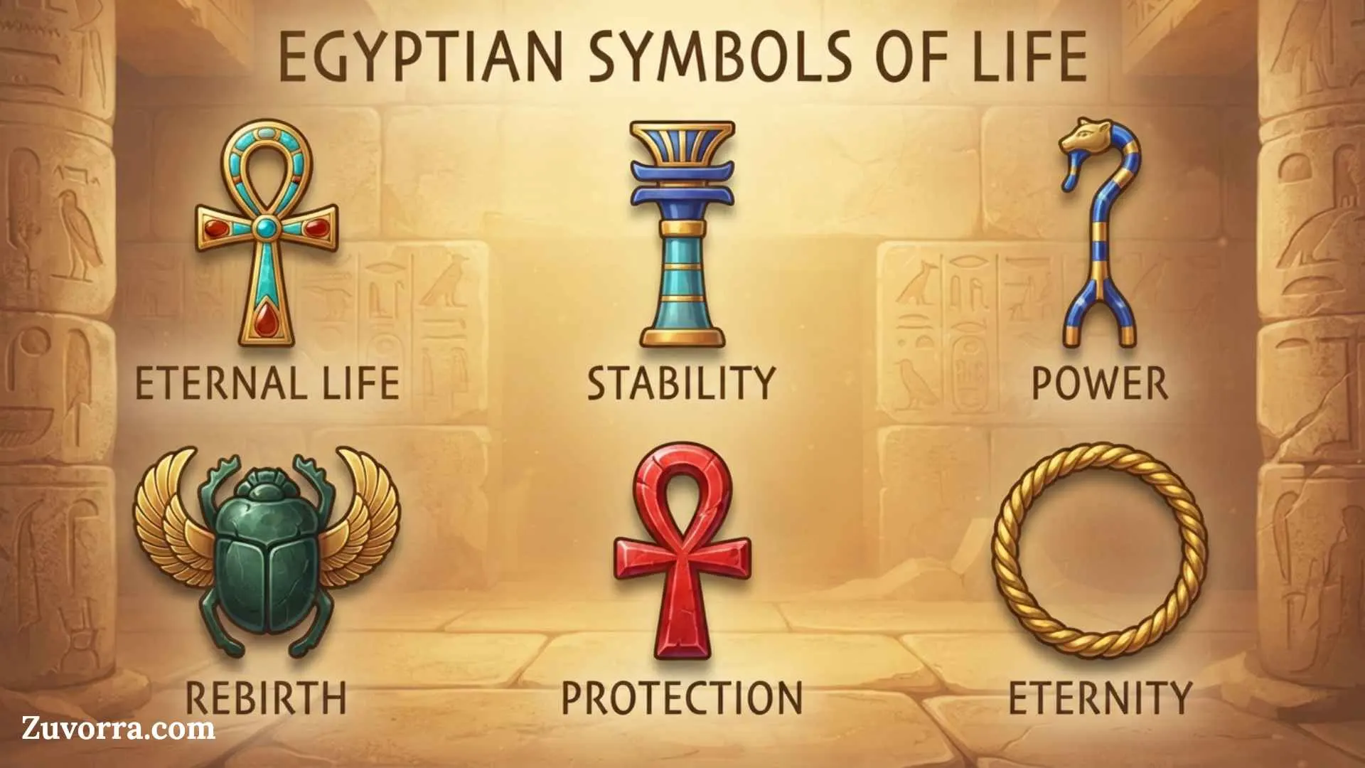 Egyptian Symbols of Life: Meanings, History, and Sacred Uses