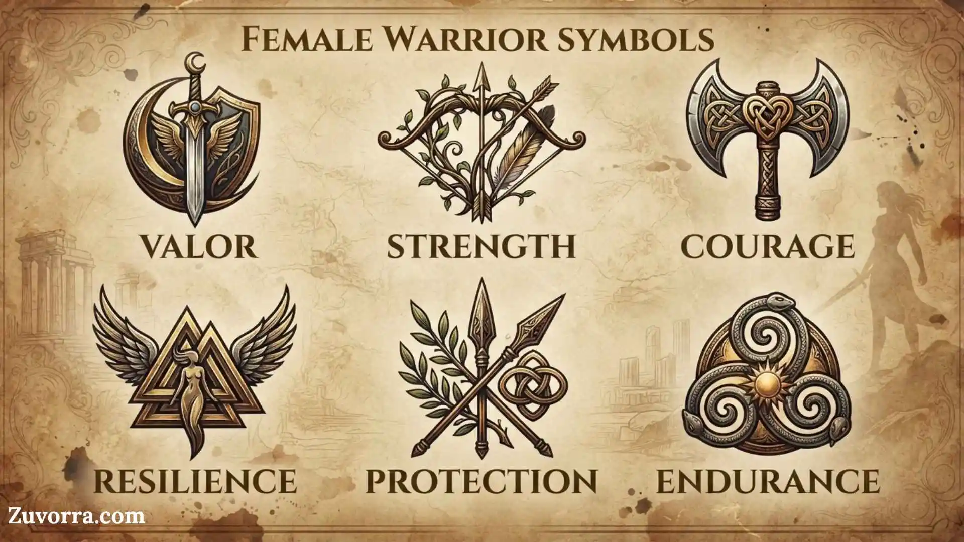 Female Warrior Symbols: Meanings, History, and Cultural Significance