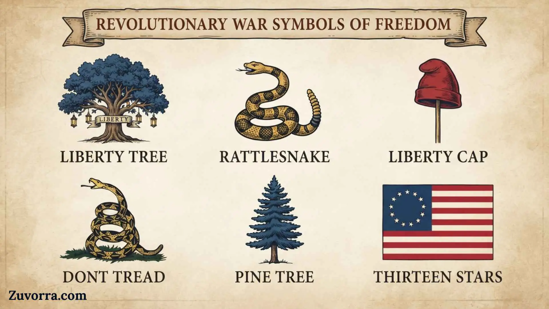Revolutionary War Symbols of Freedom: Meanings, History, and Legacy