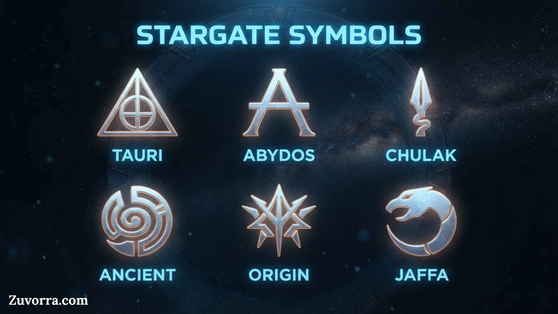 Stargate Symbols Explained: Glyphs, Meanings, Addresses, and Origins